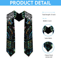 New Zealand Graduation Stole Maori Rugby Tattoo Papua Shell - Polynesian Pride