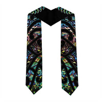 New Zealand Graduation Stole Maori Rugby Tattoo Papua Shell LT9 - Polynesian Pride