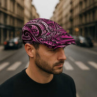 New Zealand Hammerhead Shark Jeff Hat Maori Haehae Mangopare Pink - Polynesian Pride