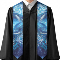 New Zealand Humpback Whale Matariki Graduation Stole Maori New Year Taniko Niho Taniwha LT14 - Polynesian Pride