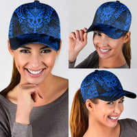 New Zealand Rugby All Blue Classic Cap Silver Fern All Black Mix Ta Moko LT9 - Polynesian Pride