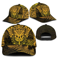New Zealand Rugby All Gold Classic Cap Silver Fern All Black Mix Ta Moko LT09