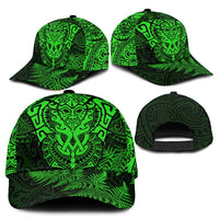 New Zealand Rugby All Green Classic Cap Silver Fern All Black Mix Ta Moko LT9 - Polynesian Pride