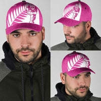 New Zealand Silver Fern Rugby Classic Cap Go All Black Maori Pink Version LT14