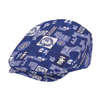 Northern Mariana Islands Magof Nochebuena Jeff Hat Pacific Patchwork Xmas Vibes - Polynesian Pride