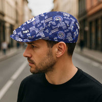 Northern Mariana Islands Magof Nochebuena Jeff Hat Pacific Patchwork Xmas Vibes - Polynesian Pride