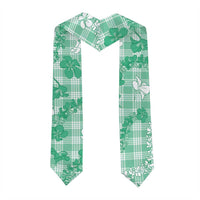 Omaomao Aloha Hawaii Graduation Stole Plumeria Lei With Palaka Motif LT14 - Polynesian Pride