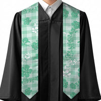 Omaomao Aloha Hawaii Graduation Stole Plumeria Lei With Palaka Motif LT14 - Polynesian Pride