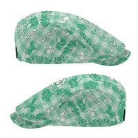 Omaomao Aloha Hawaii Jeff Hat Plumeria Lei With Palaka Motif - Polynesian Pride