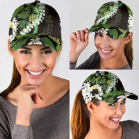 Omaomao Aloha Hawaii Lei Classic Cap Tropical Flowers Elegant Vibe LT14