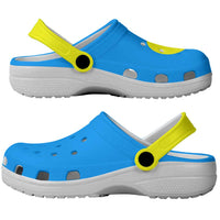 Palau Clogs Shoes Heritage Palette Flag-Inspired - Polynesian Pride