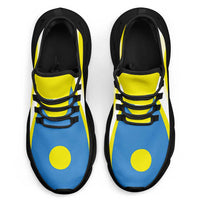 Palau Clunky Sneakers Flag-Inspired Curve Style LT05 - Polynesian Pride