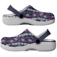 Pikake Maile Tiare Lei Clogs Shoes Poni Lauhala Pattern