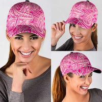 Pink Gradient Polynesia Classic Cap Hawaiian Tribal Hammerhead Shark Tattoo LT14 - Polynesian Pride