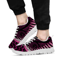 Pink Matariki New Zealand Sneakers Maori Poutama Galaxy Vibes LT14 - Polynesian Pride