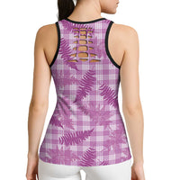 Pink Palaka Hawaii Palapalai Hollow Tank Top Hawaiian Fern LT14 - Polynesian Pride