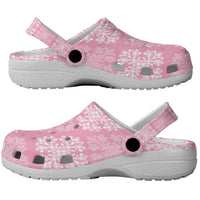 Pink Palaka Quilt Hawaii Clogs Shoes Traditional Hawaii-plaid Pattern LT14 - Polynesian Pride