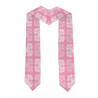 Pink Palaka Quilt Hawaii Graduation Stole Traditional Hawaii-plaid Pattern LT14 - Polynesian Pride