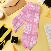 Pink Palaka Quilt Hawaii Graduation Stole Traditional Hawaii-plaid Pattern - Polynesian Pride