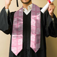 Pink Palaka Quilt Hawaii Graduation Stole Traditional Hawaii-plaid Pattern LT14 - Polynesian Pride