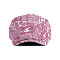 Pink Tonga Kilisimasi Fiefia Jeff Hat Pacific Patchwork Xmas Vibes - Polynesian Pride