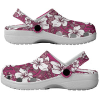 Piqi Bula Fiji Clogs Shoes Fijian Tapa Seamless Hibiscus - Polynesian Pride