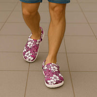 Piqi Bula Fiji Clogs Shoes Fijian Tapa Seamless Hibiscus - Polynesian Pride
