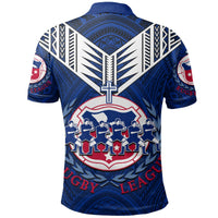 Toa Samoa Rugby Polo Shirt Siva Tau Jersey LT6 - Polynesian Pride