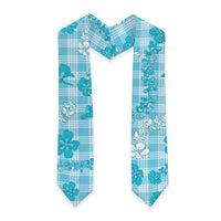 Polu Aloha Hawaii Graduation Stole Plumeria Lei With Palaka Motif LT14 - Polynesian Pride