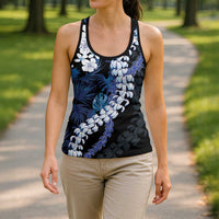 Polu Aloha Hawaii Lei Hollow Tank Top Tropical Flowers Elegant Vibe LT14 - Polynesian Pride