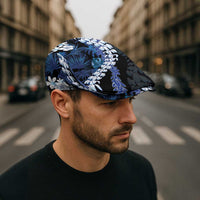 Polu Aloha Hawaii Lei Jeff Hat Tropical Flowers Elegant Vibe - Polynesian Pride