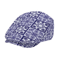 Polu Palaka Quilt Hawaii Jeff Hat Hawaiian Tropical Monstera Sea Turtle LT14 - Polynesian Pride