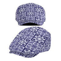 Polu Palaka Quilt Hawaii Jeff Hat Hawaiian Tropical Monstera Sea Turtle LT14 - Polynesian Pride