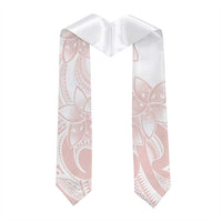 Polynesian Tribal Plumeria Lotu Tamaiti Graduation Stole Pastel Blush LT9 - Polynesian Pride