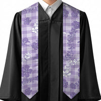 Poni Aloha Hawaii Graduation Stole Plumeria Lei With Palaka Motif LT14 - Polynesian Pride