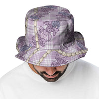Pua Kalaunu Lei Bucket Hat Palaka Pattern LT01 - Polynesian Pride