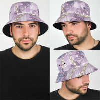Pua Kalaunu Lei Bucket Hat Palaka Pattern LT01 - Polynesian Pride