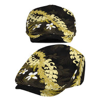 Puakenikeni Maile Lei Jeff Hat Frangipani Yellow Tropical Leaves LT01 - Polynesian Pride