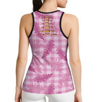 Purple Palaka Hawaii Palapalai Hollow Tank Top Hawaiian Fern LT14 - Polynesian Pride
