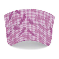 Purple Palaka Hawaii Palapalai Sun Visor Cap Hawaiian Fern LT14 - Polynesian Pride