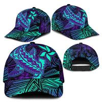 Purple Paradise Polynesian Classic Cap Hawaiian Tribal Hammerhead Shark LT14 - Polynesian Pride