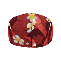 Red Banana Leaf Hawaii Jeff Hat Lau Maia Plumeria Tropical Summer Vibes