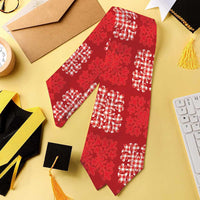 Red Palaka Quilt Hawaii Graduation Stole Traditional Hawaii-plaid Pattern LT14 - Polynesian Pride