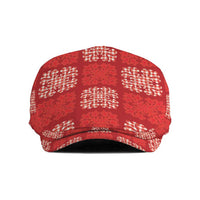 Red Palaka Quilt Hawaii Jeff Hat Traditional Hawaii-plaid Pattern - Polynesian Pride