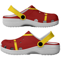 Rotuma Clogs Shoes Heritage Palette Flag-Inspired LT01 - Polynesian Pride