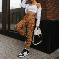 Rotuma Faiakse'ea 'e Kirisimasi Jogger Pants Pacific Patchwork Xmas Vibes LT9 - Polynesian Pride