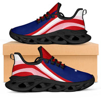 Samoa Clunky Sneakers Flag-Inspired Curve Style LT05 Red - Polynesian Pride