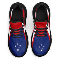 Samoa Clunky Sneakers Flag-Inspired Curve Style LT05 - Polynesian Pride