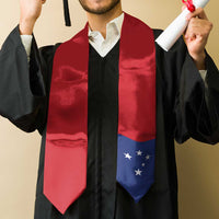 Samoa Graduation Stole Flag Style LT05 - Polynesian Pride