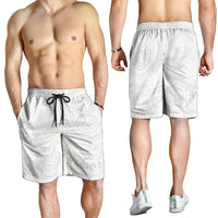 Samoa Lotu Tamaiti Shorts for Men Tribal Tatau with Siapo Pattern LT03 - Polynesian Pride
